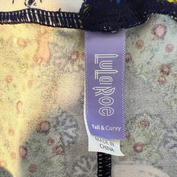 LuLaRoe Leggings Christmas Tree White Elephant Presents Holiday Tall Curvy - Picture 4 of 8